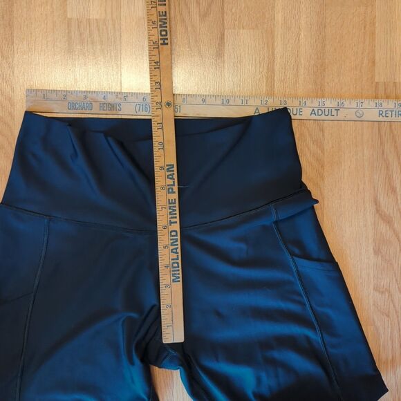 ThirdLove Athletic Leggings Womens Size 1X Black Side Pockets Active Workout - Picture 2 of 6